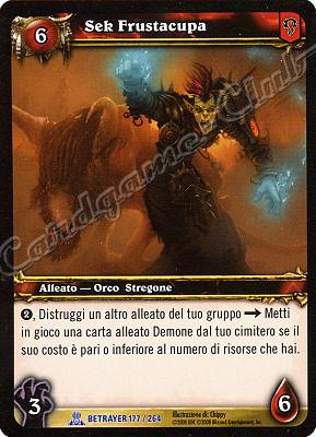 BETRAYER 177 / 264 Sek Frustacupa rara -NEAR MINT-