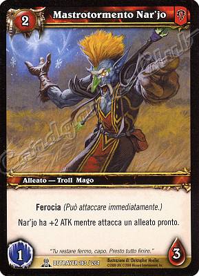 BETRAYER 183 / 264 Mastrotormento Nar'jo comune -NEAR MINT-