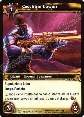 BETRAYER 190 / 264 Cecchino Eowan non comune -NEAR MINT-