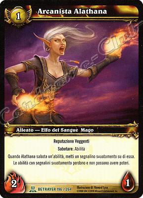 BETRAYER 196 / 264 Arcanista Alathana non comune -NEAR MINT-