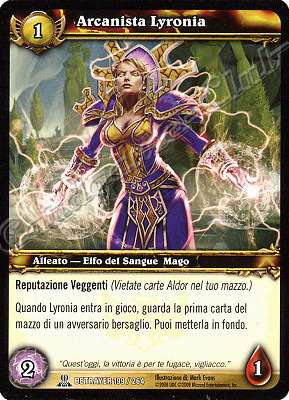 BETRAYER 199 / 264 Arcanista Lyronia comune -NEAR MINT-