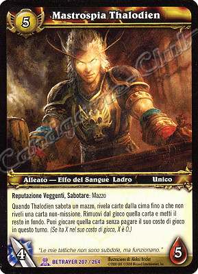 BETRAYER 207 / 264 Mastrospia Thalodien epica -NEAR MINT-