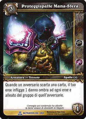 BETRAYER 226 / 264 Proteggispalle Mana-Sfera rara -NEAR MINT-