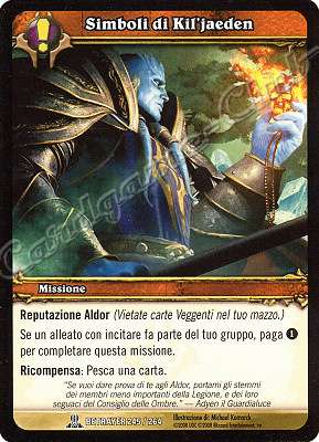 BETRAYER 245 / 264 Simboli di Kil'jaeden comune -NEAR MINT-