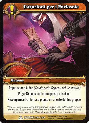 BETRAYER 246 / 264 Istruzioni per i Furiasole comune -NEAR MINT-