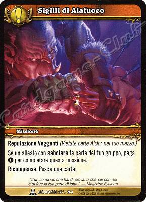 BETRAYER 247 / 264 Sigilli di Alafuoco comune -NEAR MINT-