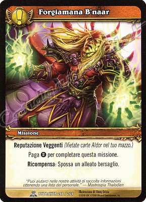 BETRAYER 248 / 264 Forgiamana B'naar comune -NEAR MINT-