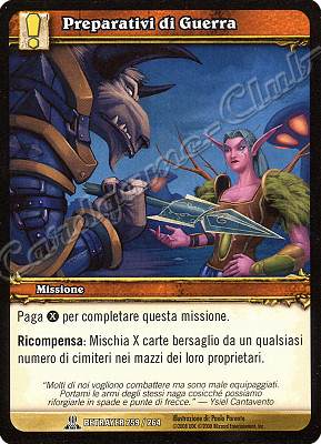 BETRAYER 259 / 264 Preparativi di Guerra comune -NEAR MINT-