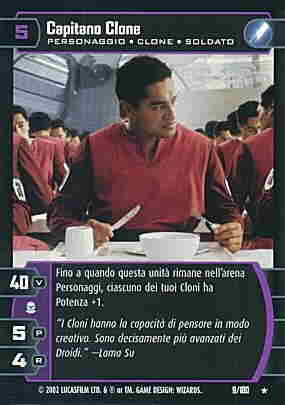 009 / 180 Capitano Clone rara (IT) -NEAR MINT-