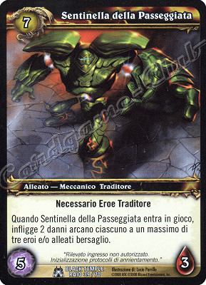 BLACK TEMPLE RAID 39/70 Sentinella della Passeggiata comune -NEAR MINT-