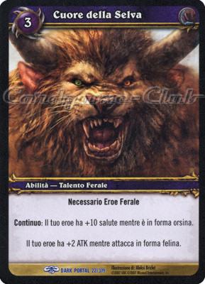 DARK PORTAL 022 / 319 Cuore della Selva rara (IT) -NEAR MINT-