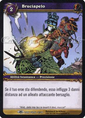 DARK PORTAL 037 / 319 Bruciapelo comune (IT) -NEAR MINT-