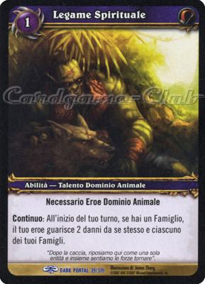 DARK PORTAL 039 / 319 Legame Spirituale rara (IT) -NEAR MINT-