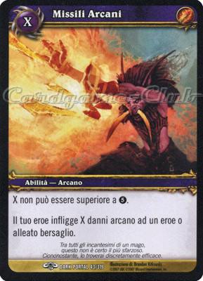 DARK PORTAL 043 / 319 Missili Arcani comune (IT) -NEAR MINT-