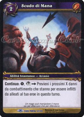 DARK PORTAL 052 / 319 Scudo di Mana rara (IT) -NEAR MINT-