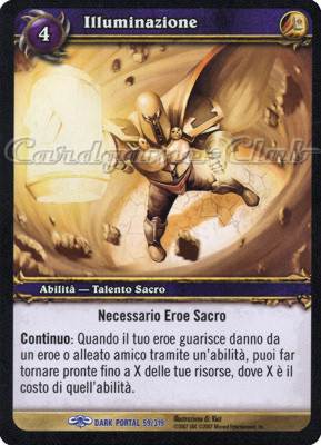 DARK PORTAL 059 / 319 Illuminazione rara (IT) -NEAR MINT-