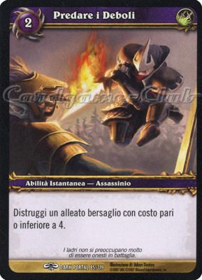 DARK PORTAL 085 / 319 Predare i Deboli comune (IT) -NEAR MINT-
