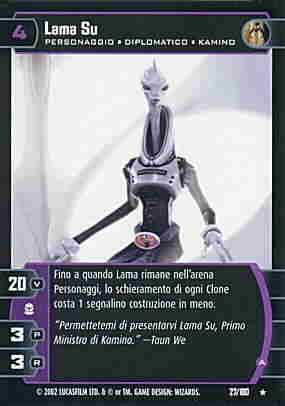 027 / 180 Lama Su A rara (IT) -NEAR MINT-