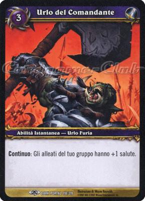 DARK PORTAL 118 / 319 Urlo del Comandante comune (IT) -NEAR MINT-