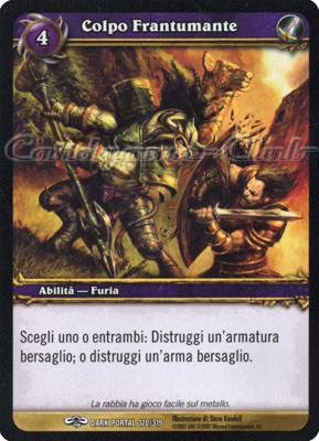 DARK PORTAL 120 / 319 Colpo Frantumante comune (IT) -NEAR MINT-