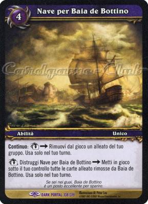 DARK PORTAL 138 / 319 Nave per Baia de Bottino epica (IT) -NEAR MINT-