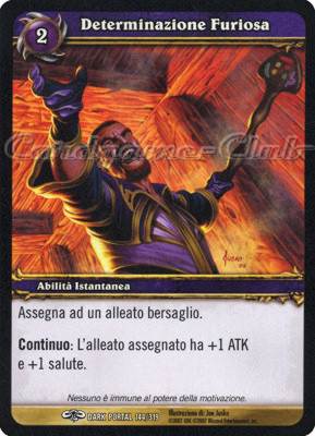 DARK PORTAL 144 / 319 Determinazione Furiosa comune (IT) -NEAR MINT-