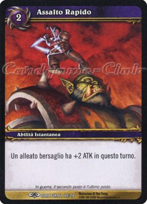 DARK PORTAL 149 / 319 Assalto Rapido comune (IT) -NEAR MINT-