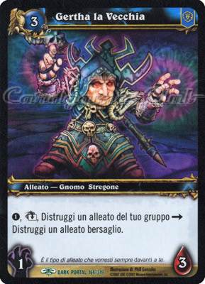 DARK PORTAL 164 / 319 Gertha la Vecchia non comune (IT) -NEAR MINT-