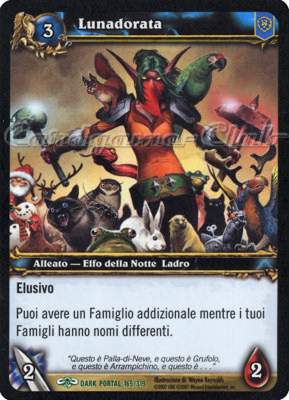 DARK PORTAL 165 / 319 Lunadorata non comune (IT) -NEAR MINT-