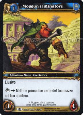 DARK PORTAL 183 / 319 Moggun il Minatore comune (IT) -NEAR MINT-