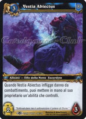 DARK PORTAL 194 / 319 Vestia Abiectus comune (IT) -NEAR MINT-