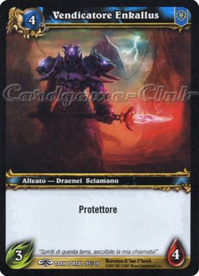 DARK PORTAL 195 / 319 Vendicatore Enkallus comune (IT) -NEAR MINT-