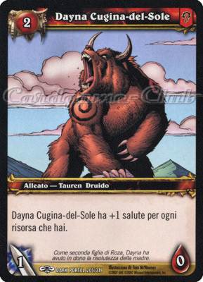 DARK PORTAL 205 / 319 Dayna Cugina-del-Sole comune (IT) -NEAR MINT-