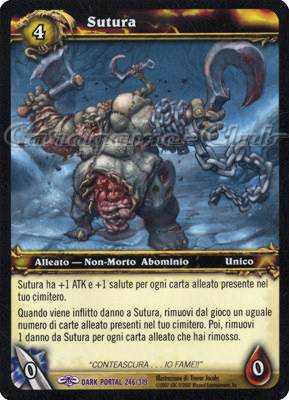 DARK PORTAL 246 / 319 Sutura epica (IT) -NEAR MINT-