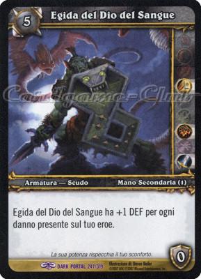 DARK PORTAL 247 / 319 Egida del Dio del Sangue epica (IT) -NEAR MINT-
