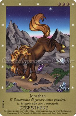 Serie 1 23/97 Jonatan comune -NEAR MINT-