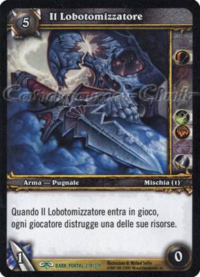 DARK PORTAL 278 / 319 Il Lobotomizzatore non comune (IT) -NEAR MINT-