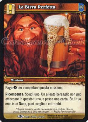 DARK PORTAL 293 / 319 La Birra Perfetta comune (IT) -NEAR MINT-