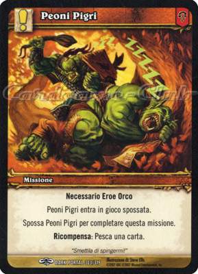 DARK PORTAL 303 / 319 Peoni Pigri comune (IT) -NEAR MINT-