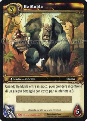 DARK PORTAL LOOT 2 / 3 Re Mukla leggendaria (IT) -NEAR MINT-
