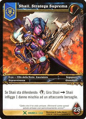 DRUMS 006 / 268 Shaii, Stratega Suprema non comune -NEAR MINT-