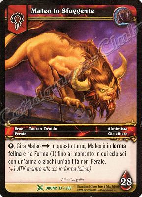 DRUMS 013 / 268 Maleo lo Sfuggente non comune -NEAR MINT-