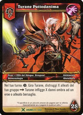 DRUMS 017 / 268 Turane Pattodanima non comune -NEAR MINT-