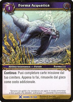 DRUMS 019 / 268 Forma Acquatica rara -NEAR MINT-