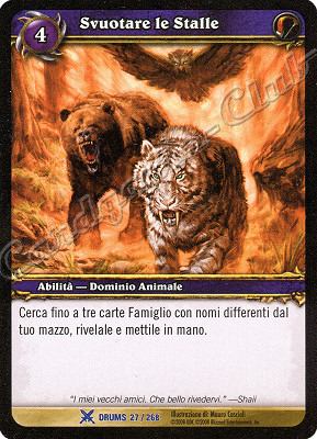 DRUMS 027 / 268 Svuotare le Stalle rara -NEAR MINT-