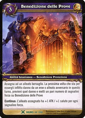 DRUMS 044 / 268 Benedizione delle Prove non comune -NEAR MINT-
