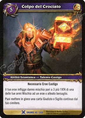 DRUMS 045 / 268 Colpo del Crociato rara -NEAR MINT-