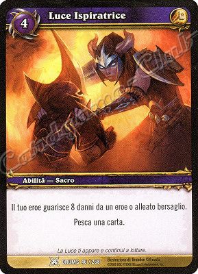 DRUMS 046 / 268 Luce Ispiratrice comune -NEAR MINT-