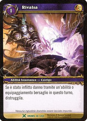 DRUMS 048 / 268 Rivalsa non comune -NEAR MINT-