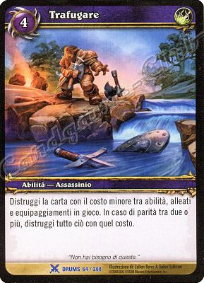 DRUMS 064 / 268 Trafugare rara -NEAR MINT-